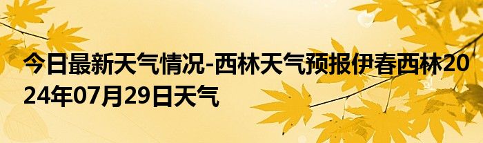 永翠林场天气预报更新通知