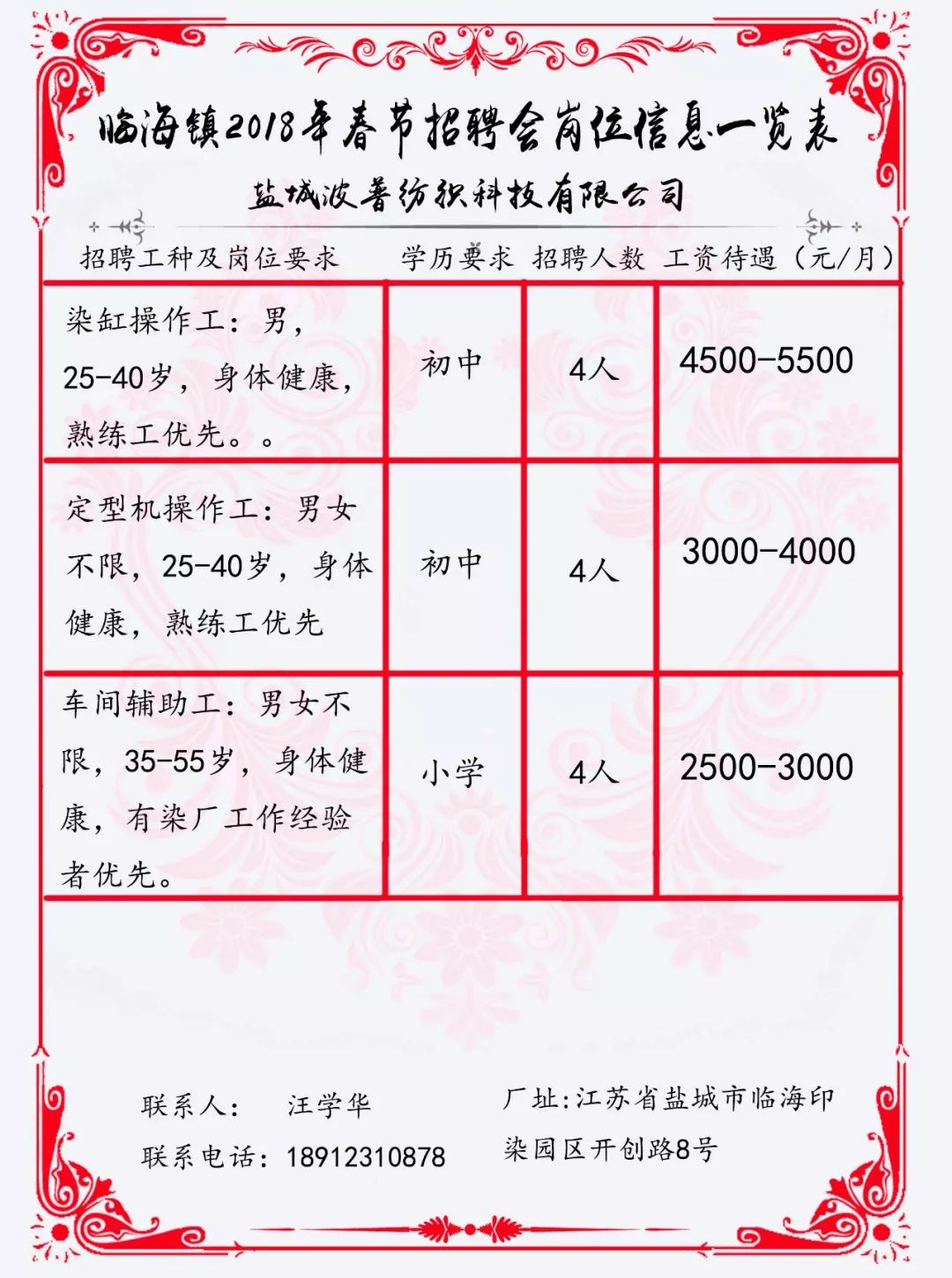 陈岱镇最新招聘信息全面解析